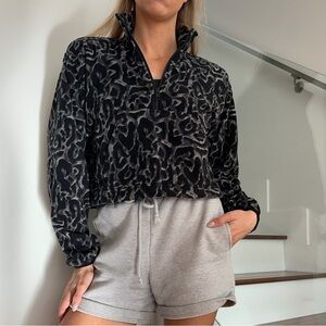 Aritzia Quarter Zip Fleece